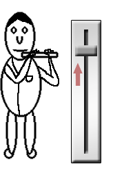 treble is boosted during recording