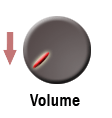 volume can't be too high without sacrificing playback time